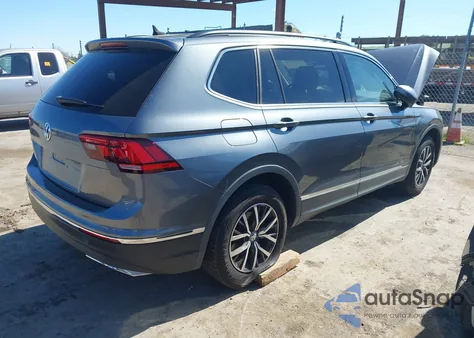 2020 Volkswagen Tiguan 2.0T Se/2.0T Se R-Line Black/2.0T Sel из США, поврежденный, VIN 3VV3B7AX5LM014863